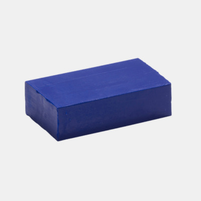 Encaustic Wasblokje No:10 Ultramarijn, Violet met paarse ondertoon.