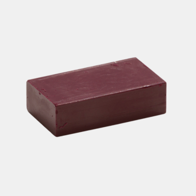 Encaustic Wasblokje No:12 Roodviolet, Warme tint met rode ondertoon.