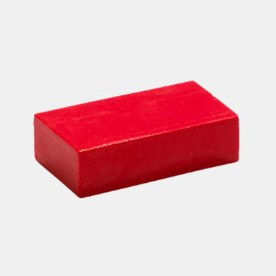 Encaustic Art wasblokje in de kleur fel Rood no 43 voor schilderen met Encaustic Art voor de mooiste schilderingen