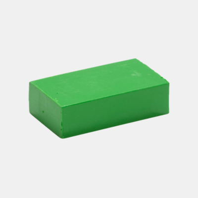 Encaustic Wasblokje No:06 Lentegroen, Fel en geelachtig.