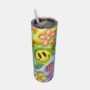 Bedrukte Tumbler 20 oz met vrolijke Smiley design