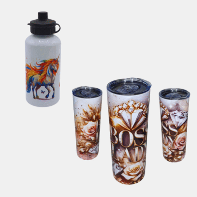 Duurzaam bedrukte Tumblers en drinkflessen product foto