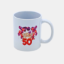 Bedrukte keramische mok met unieke print voor een 50 jarige Sarah, 330 ml, sublimatie